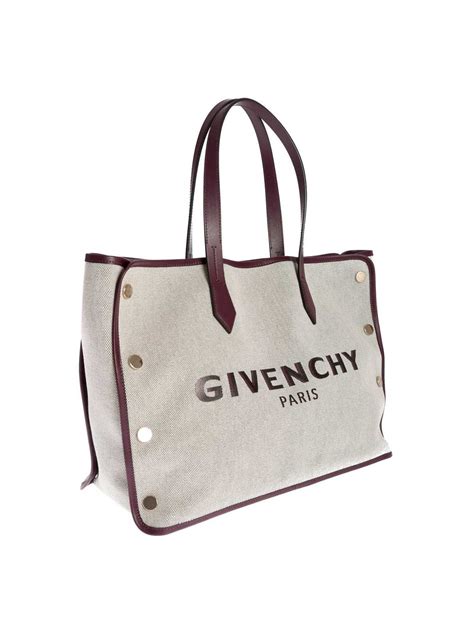 givenchy bond shopper|GIVENCHY Canvas Bond Shopper Tote Beige .